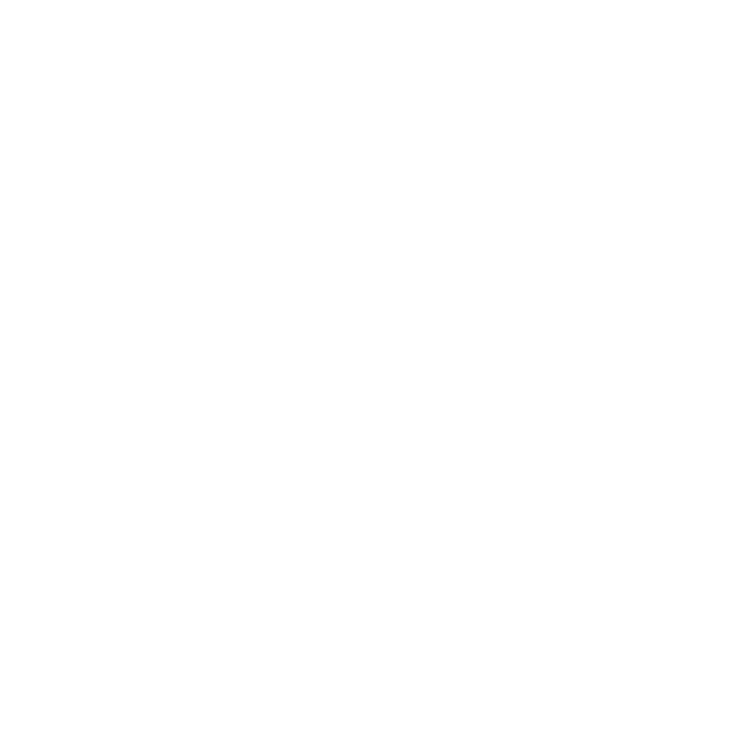 White line icon of a calendar